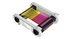 Цветная полупанельная (HYMCKO) на 1000 оттисков с чистящим роликом; для принтера Advent SOLID 700